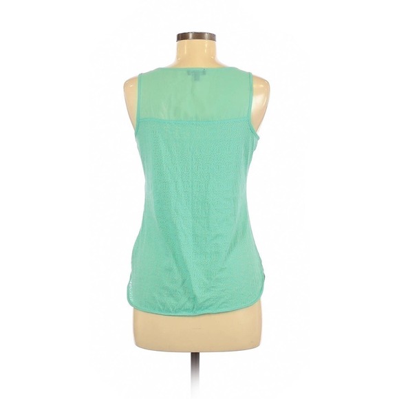 The Limited Blue Green Sheer Tank Top S - Picture 2 of 8